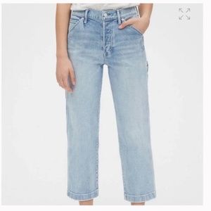 GAP High Rise Carpenter Jeans in Light Indigo